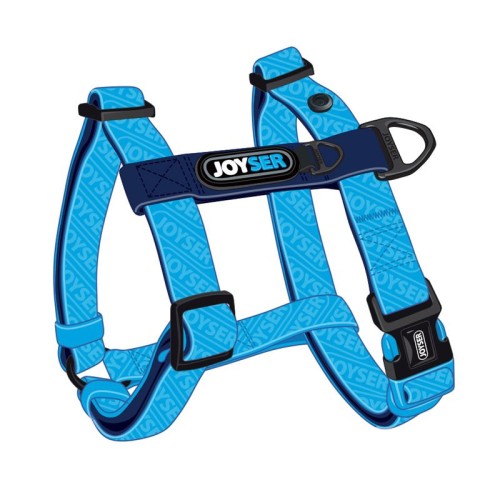 Joyser Шлейка для собак Walk Base Step-in Harness S голубая