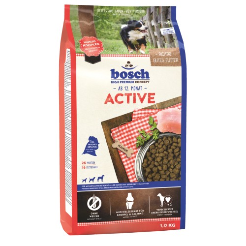 Bosch Active сухой корм для собак 1 кг