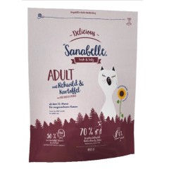 Sanabelle Delicious Adult с косулей и картофелем сухой корм для кошек 2 кг