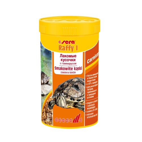 Sera Корм для рептилий RAFFY I 250 мл 35 г