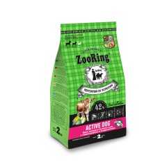 ZooRing Active Dog Мясо молодых бычков и рис с глюкозамином и хондроитином 2 кг