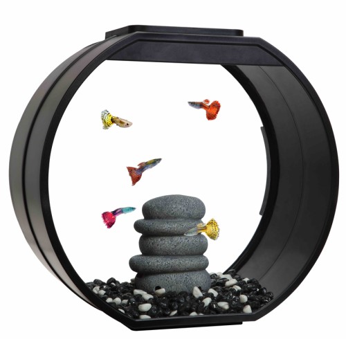 AA-Aquarium Аквариум Deco O UPG, 20л, черный, 395*187*375 мм