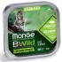 Monge Cat BWild GRAIN FREE беззерновые консервы из кабана с овощами для стерилизованных кошек 100г
