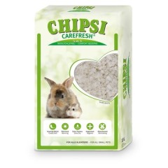 Chipsi Carefresh Pure White белый бумажный наполнитель для мелких домашних животных и птиц, 10 л