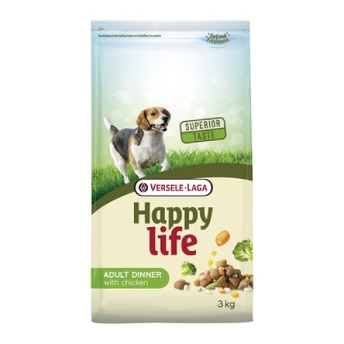 Happy Life Для собак Куриный ланч (Happy life Adult Chicken Dinner), 15 кг