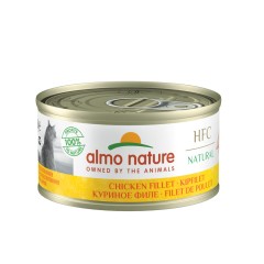 Almo Nature Консервы для Кошек Куриное филе 75% мяса 70 гр
