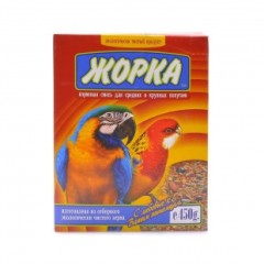 Жорка Lux Для средних и крупных попугаев (коробка) 450 гр.