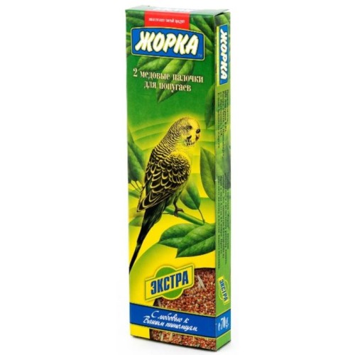 Жорка Палочки для попугаев Экстра 2шт. 80 гр.