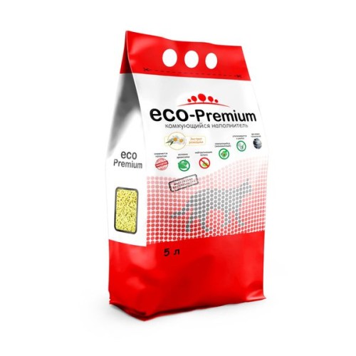 ECO Premium Ромашка наполнитель древесный ромашка 1,9 кг 5 л