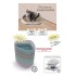 Georplast SHUTTLE CORNER 58 см х 48 см х 20.5 см туалет для кошек угловой с бортом