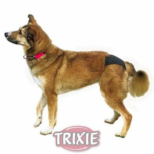 Trixie Трусы д/собак Люкс размер №5 60-70см, черные 23495