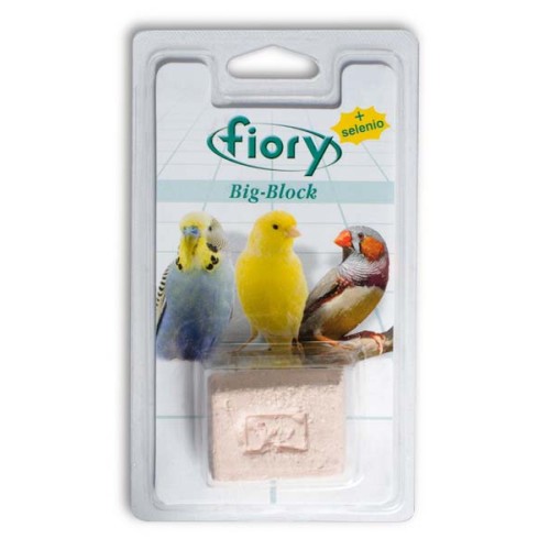 Fiory био-камень для птиц Big-Block с селеном 55 г