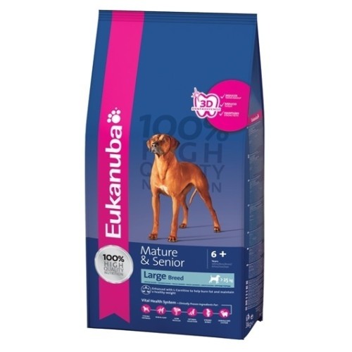 Eukanuba Dog корм для пожилых собак средних пород 15 кг