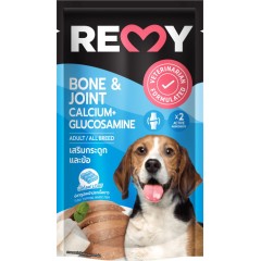 Remy пауч для собак тунец с океанической белой рыбой в желе для укрепления костей и суставов, 110 гр