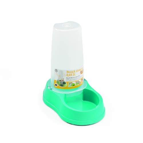 Stefanplast Автокормушка-автопоилка Break Reserve Trendy colour, салатовая, 650 мл