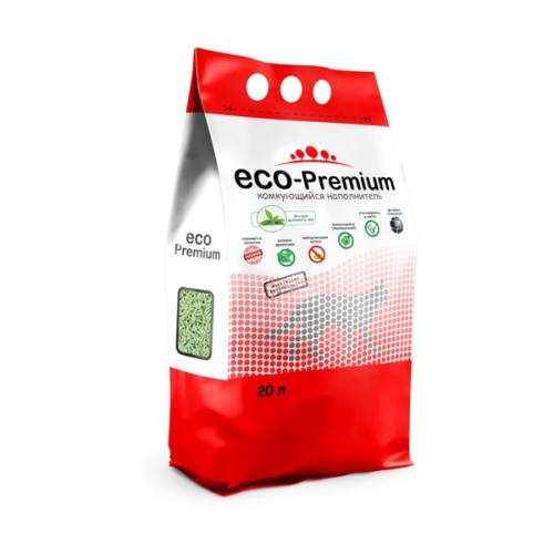 ECO Premium Зеленый чай наполнитель древесный зеленый чай 7,6 кг 20 л