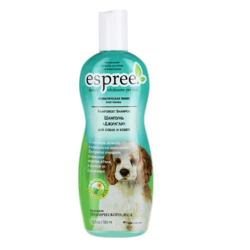 Espree Шампунь «Джунгли», для собак и кошек. Rainforest Shampoo, 355 мл