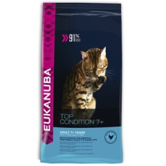 Eukanuba Cat корм для пожилых кошек с курицей 400 г