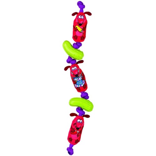 Fat Cat Игрушка д/собак - Связка сосисок, мягкая,, Weiner Links Dog Toy