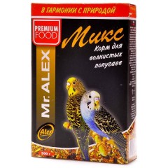 Mr. Alex Вasic корм для попугаев Микс 500 гр