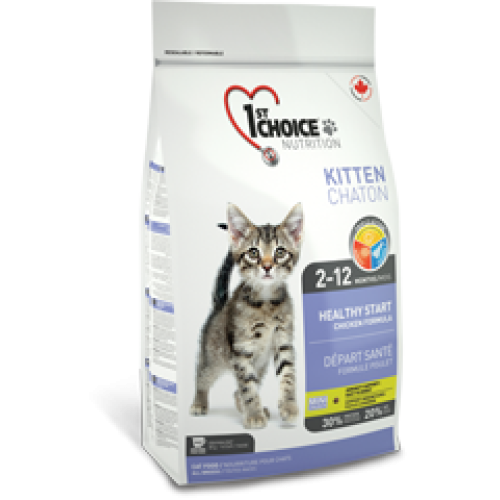 1st Choice Kitten сух.Корм д/котят Здоровый Старт Цыпленок 5,44кг
