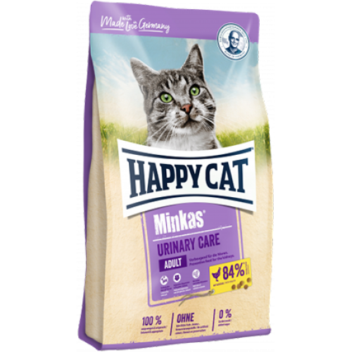 Happy Cat Минкас Уринари Птица сухой корм для кошек, 1,5 кг