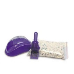Super Pet Туалет с наполнит.+совок д/хомяка, 14,6х9,5х9,5 см 61342