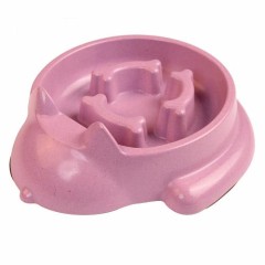 Bobo Миска для медленного кормления, 26.9x23.2x7.2см, 400 мл, фиолетовый