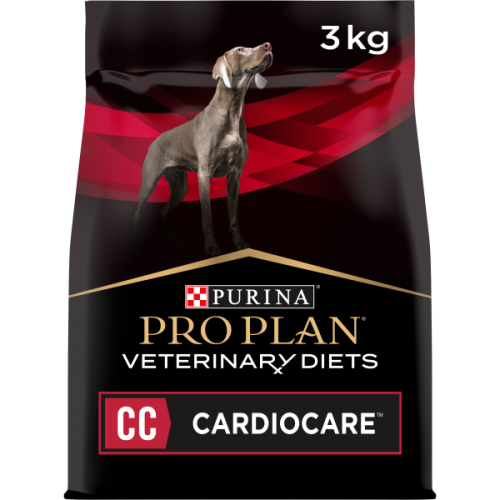 Purina PVD CC CardioСare сухой корм для собак диетический для поддержания сердечной функции, 3 кг