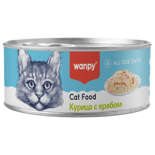 Wanpy Cat Консервы для кошек 