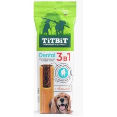 TitBit DENTAL для собак мелких и средних пород с облепихой, 110 гр