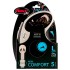 Flexi / Флекси Поводок-рулетка New Comfort, лента, L, 5 м, до 60 кг, черная