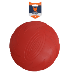 Venilen Игрушка для собак из каучука Диск Фрисби красный, 22 см