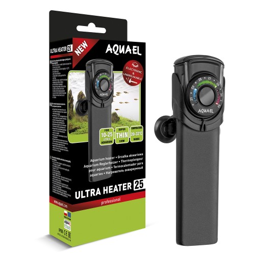 Aquael Обогреватель ULTRA HEATER 25 Вт (10 - 25 л)
