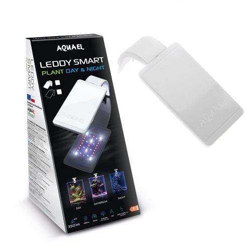 Aquael Светильник LEDDY SMART PLANT DAY&NIGHT 4,8 Вт (9000 K) белый