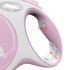Flexi / Флекси Поводок-рулетка New Comfort, лента, M, 5 м, до 25 кг, розовая