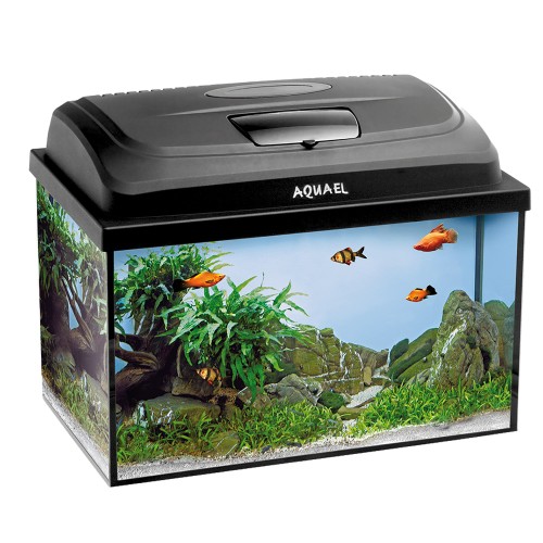 Aquael Аквариум AQUA4KIDS 40 D&N 2.0 / 25 л, прямой, Черный