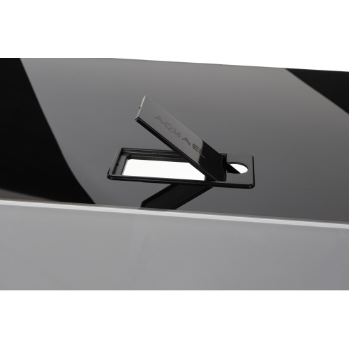 Aquael Аквариум Glossy 80 D&N / 125 л, прямой из стекла "триплекс", серый