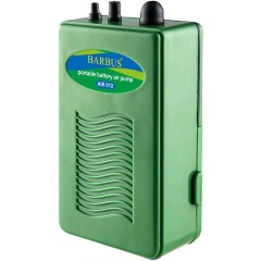 Barbus Компрессор портативный на батарейках для аквариума до 50 л, 2 л/мин, 2 х 1,5 Вт, (AIR 012)