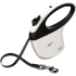 Flexi / Флекси Поводок-рулетка One - The Avangarde Leash, лента, S, 5 м, до 15 кг, бело-черная