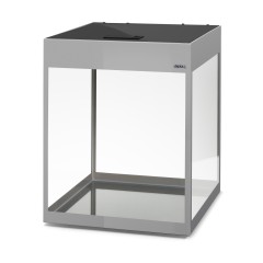 Aquael Аквариум Glossy 50 D&N / 135л высокий Серый, 50х50х63см