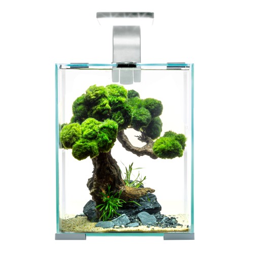 Aquael Аквариум Shrimp Set SMART LED D/N 10 / 10 л, куб, белый