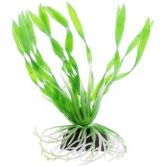 Barbus Растение для аквариума пластиковое Валиснерия спиральная зеленая, 10 см (Plant 014/10)