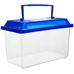 Barbus Переноска-аквариум с пластиковой крышкой, 21х13,5х14 см (Box 004)