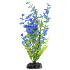 Barbus Растение для аквариума пластиковое Бакопа синяя, 20 см (Plant 026/20)