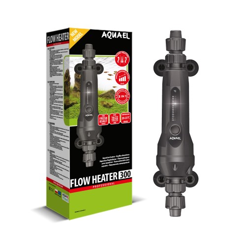 Aquael Нагреватель проточный FLOW HEATER 300 Вт 2.0 (100-600л)