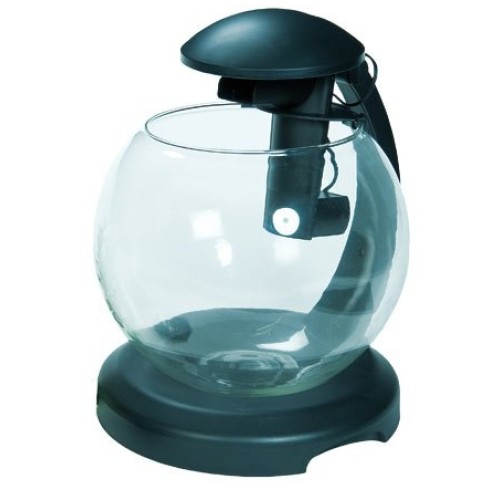 Tetra Cascade Globe Аквариум круглый, черный, 6.8 л