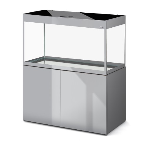 Aquael Аквариум Glossy 100 D&N Серый / 215л прямой из стекла "триплекс" 100х40х63 см