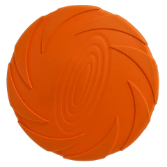 Venilen Игрушка для собак из каучука Диск Фрисби оранжевый, 22 см