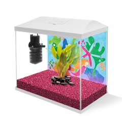 Aquael Аквариум LEDDY MINI 35 БЕЛЫЙ / 19л прямой